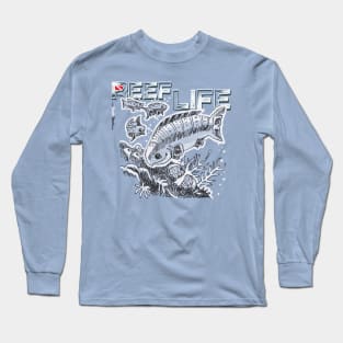 Fish Dive: Reef Life Long Sleeve T-Shirt